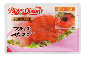 ビストロオーシャン漬けサーモン